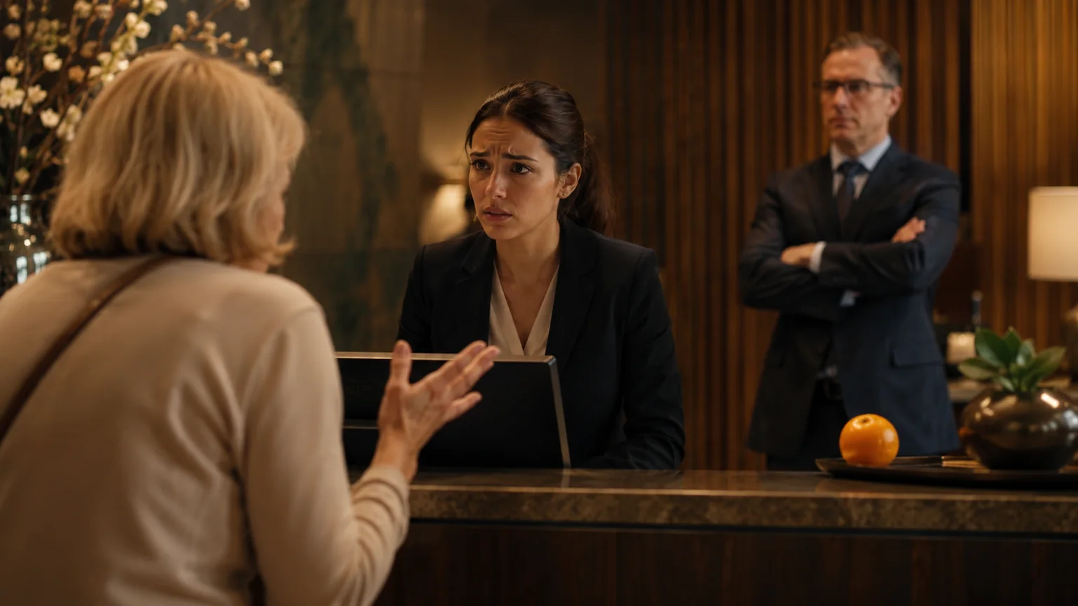 Cinematic editorial image for Can I Speak to a Manager? The Myth, the Habit, and the System Behind It.