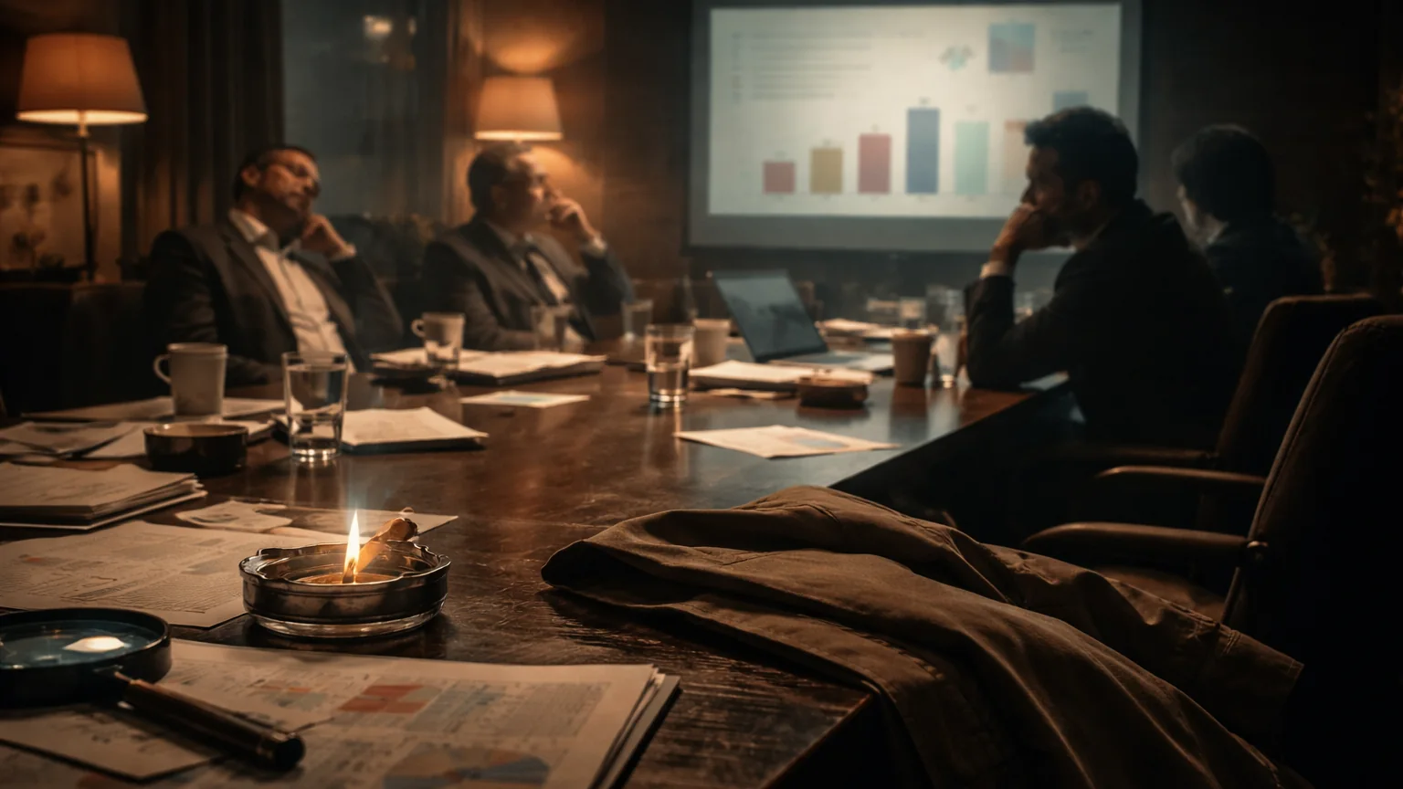 Cinematic editorial image for The Real Villain at Work Is Accommodation.