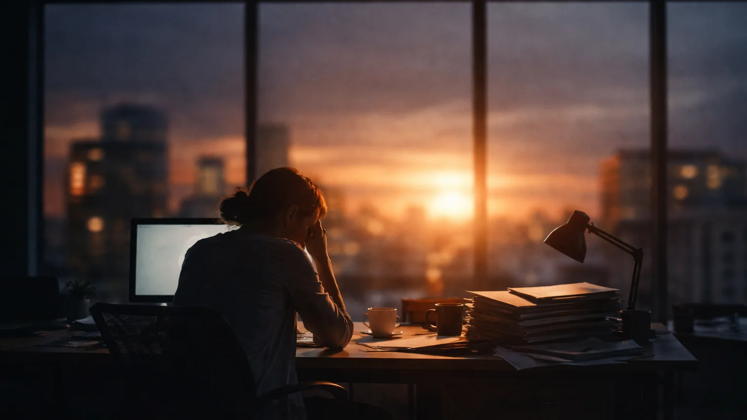 Cinematic editorial image for When Good Work Goes Quiet.