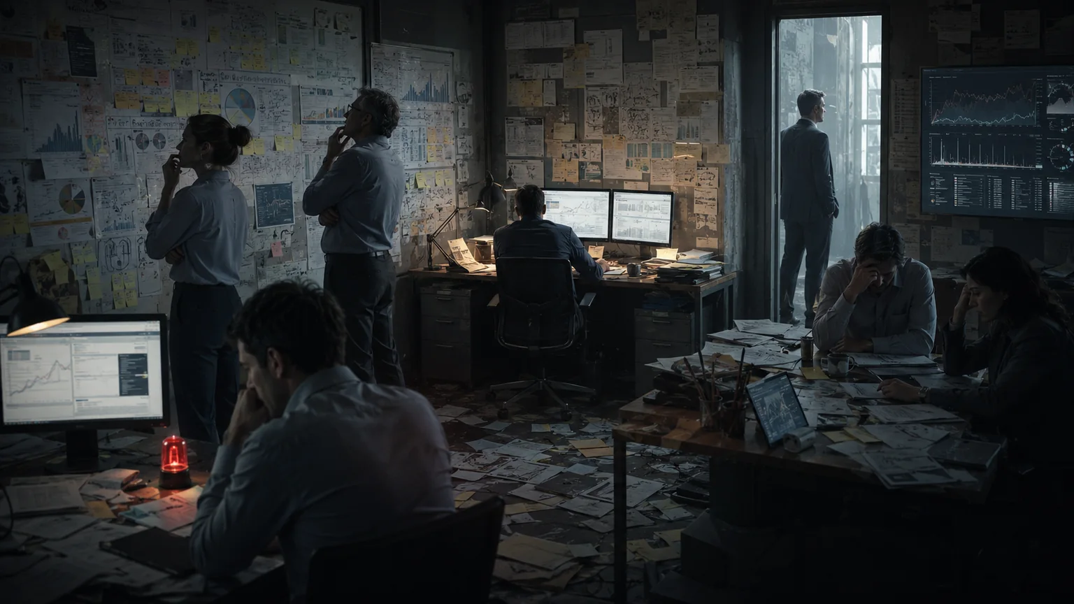 Cinematic editorial image for When Insight Is Abundant but Action Is Scarce: The Real CX Crisis Is Consequence.