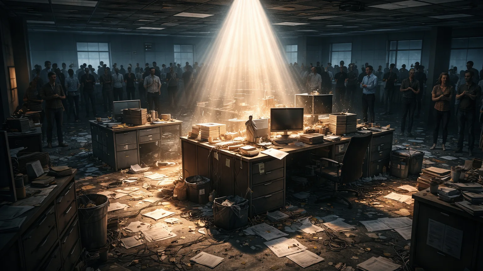 Cinematic editorial image for Where Does Your Love Go When You Are At Work.