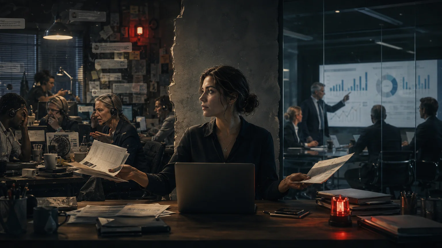 Cinematic editorial image for Why Customer Truth Still Needs a Translator.
