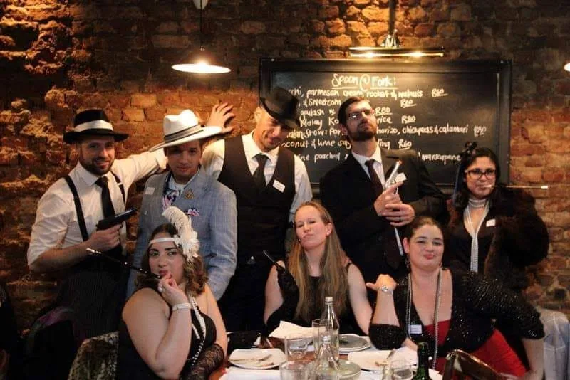 Last Flight of the Pink Swan hosted murder mystery game cover