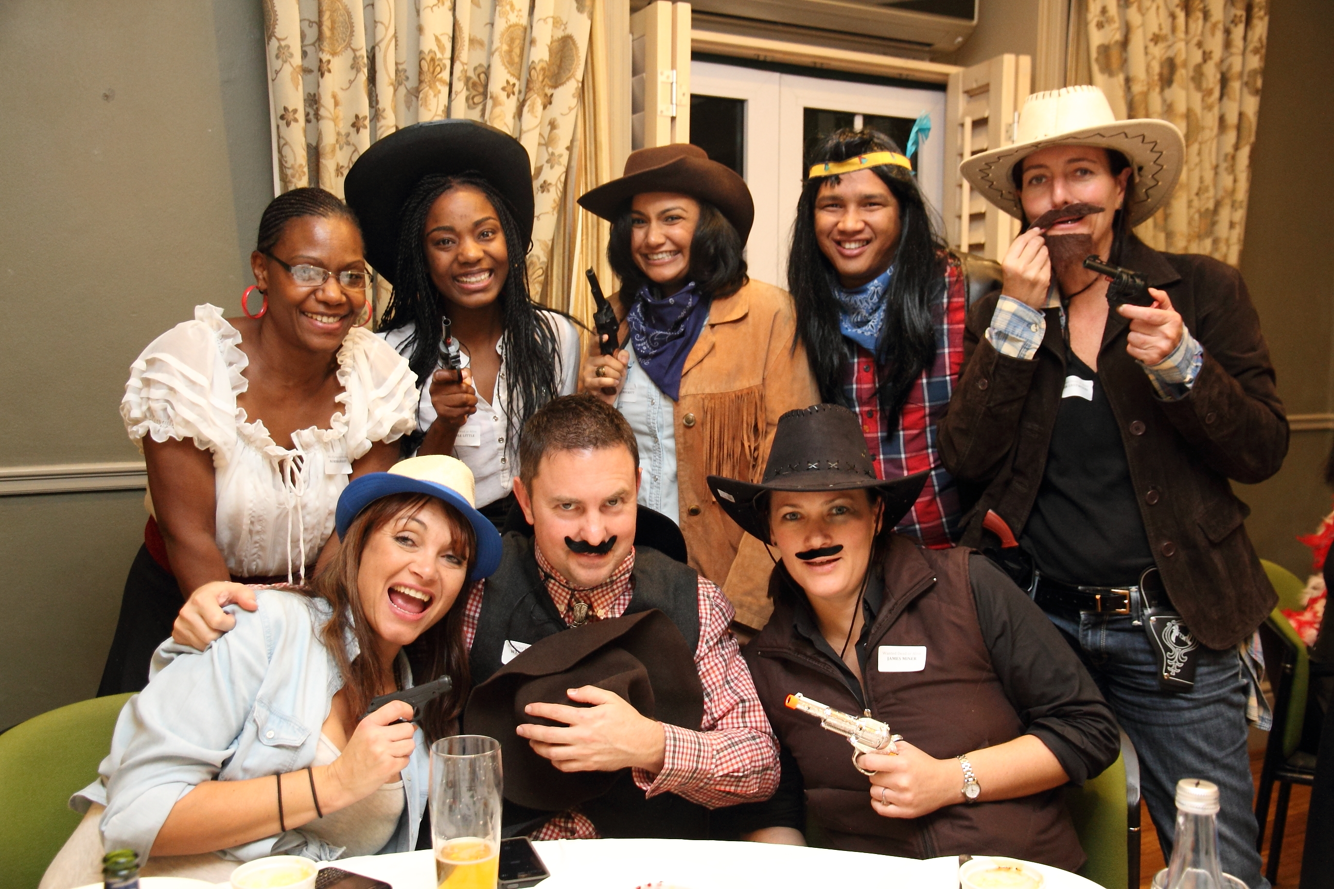 Wanted Dead or Alive hosted murder mystery game cover