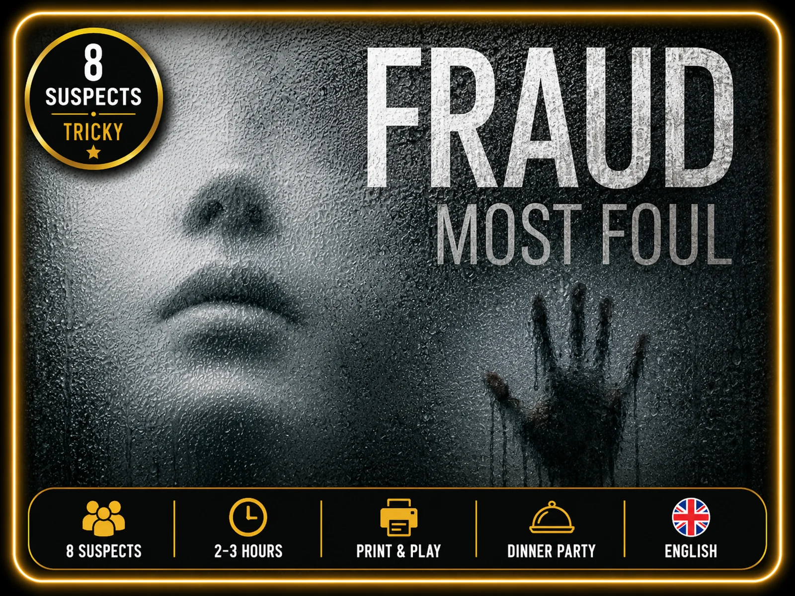Fraud Most Foul — Shanghai Edition murder mystery game cover